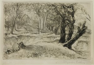 The Three Sisters by Francis Seymour Haden