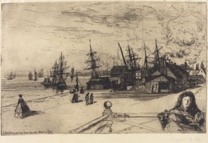 Yacht Tavern, Erith by Francis Seymour Haden