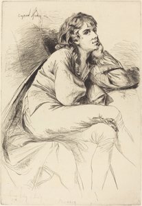 Thomas Haden of Derby by Francis Seymour Haden after Joseph Wright