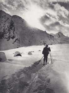 Eastern Alps: Afternoon on the Roseg Glacier by Francis Sydney Smythe