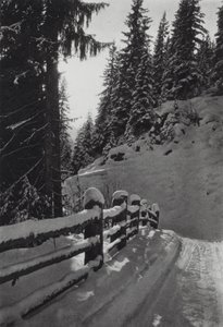 The Alps: Winter Morning, near St Anton by Francis Sydney Smythe