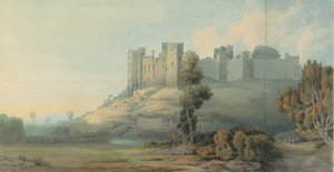 Ludlow Castle, Shropshire by Francis Towne