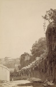 The Baths of Caracalla by Francis Towne