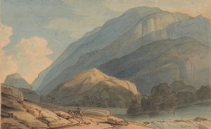 The Entrance into Borrowdale by Francis Towne