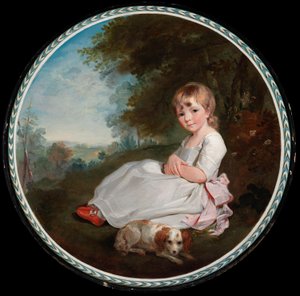 Child with a Dog by Francis Wheatley