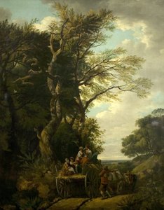 The Harvest Wagon by Francis Wheatley