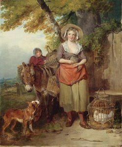 The Return from Market by Francis Wheatley