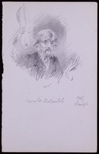 Portrait of Arnold Dolmetsch