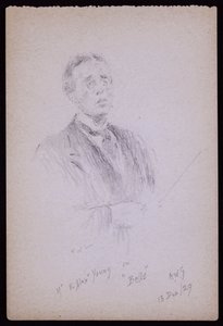 Portrait of E Alex Young