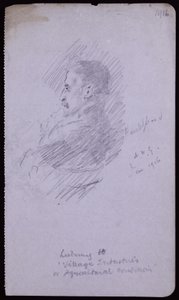 Portrait of Harold Speed by Francis Wilfred Lawson