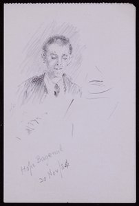 Portrait of Hope Bagenal by Francis Wilfred Lawson
