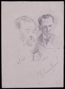 Portrait of Reginald Blomfield, c.1894 by Francis Wilfred Lawson