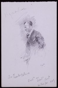 Portrait of Sir Charles Holmes