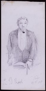 Portrait of Sir Edward Reid by Francis Wilfred Lawson