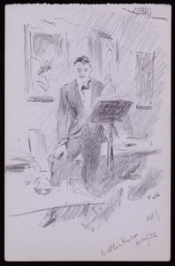 Portrait of W Allan Pictor