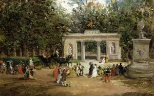 Gate of the Botanical Garden of Madrid