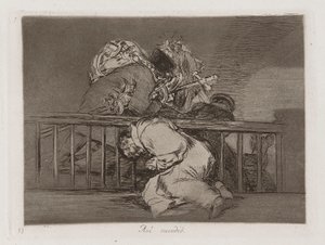 This is How It Happened, Plate 47 from The Disasters of War by Francisco de Goya