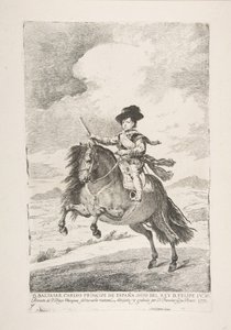Balthasar Carlos, Prince of Spain and Son of Philip IV by Francisco de Goya