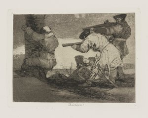 Barbarians!, pl. 38 from the series The Disasters of War