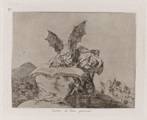 Against the Common Good, Plate 71 from The Disasters of War by Francisco de Goya