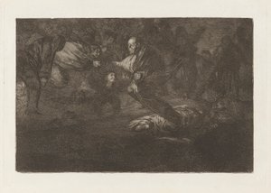 God Creates Them and They Join Up Together, from the series Los disparates by Francisco de Goya