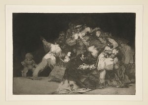 General Folly, pl. 9 from the series Los proverbios by Francisco de Goya