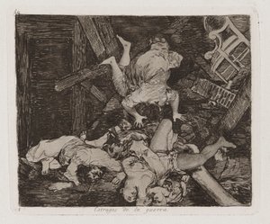 Ravages of War, Plate 30 from The Disasters of War by Francisco de Goya