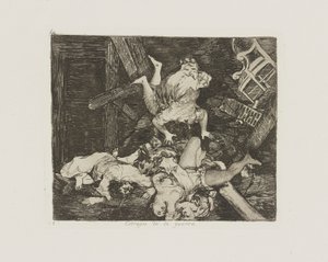 Ravages of War, Plate 30 from the Series The Disasters of War by Francisco de Goya