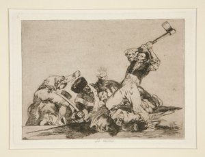 The Same, plate 3 from The Disasters of War by Francisco de Goya