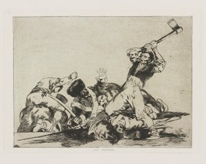 The Same, Plate 3 from the series The Disasters of War by Francisco de Goya