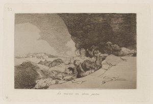 The Same Elsewhere, Plate 23 from The Disasters of War by Francisco de Goya