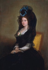 Narcisa Baranana de Goicoechea by Francisco de Goya