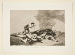 This Is What You Were Born For (pl. 12 from The Disasters of War) by Francisco de Goya