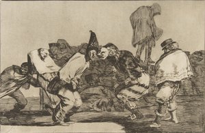 Plate 14 from the Disparates: Carnival Folly