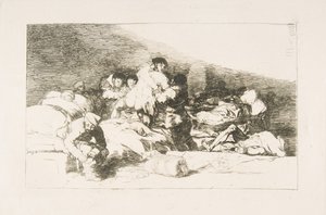 These too (Plate 25 from The Disasters of War) by Francisco de Goya
