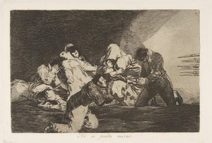 One, 1810-20, Published 1863 (Plate 26 from The Disasters of War Los Desastres de la Guerra)