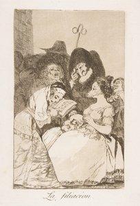 The Filiation by Francisco de Goya