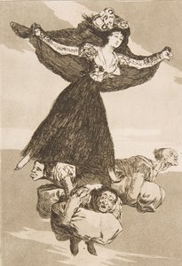They Have Flown, Plate 61 from Los Caprichos