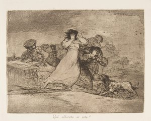 Plate 65 from The Disasters of War by Francisco de Goya