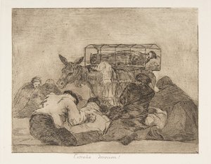 Plate 66 from The Disasters of War by Francisco de Goya
