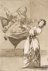 Plate 74 from Los Caprichos: Don