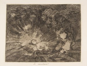 Plate 80 from The Disasters of War: Will by Francisco de Goya