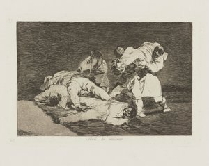 It Will Be the Same, Plate 21 from the series The Disasters of War by Francisco de Goya