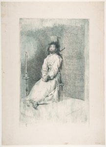 The Garroted Man by Francisco de Goya