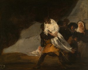 The Hanged Monk by Francisco de Goya