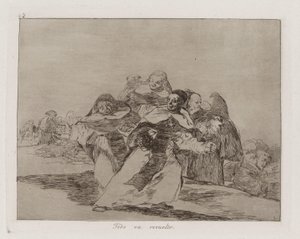 Everything is Topsy-turvy, Plate 42 from The Disasters of War