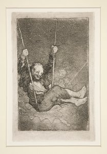 Old Man on a Swing