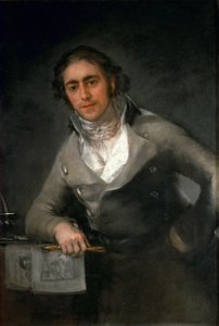 Portrait of a man Evaristo Pérez de Castro, ca 1806 by Francisco Goya de