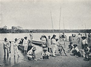 Fishing in the Rio Grande by Francisco Henszler