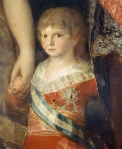 The Family of Charles IV of Spain. 1800/01. (Detail) by Francisco de Goya